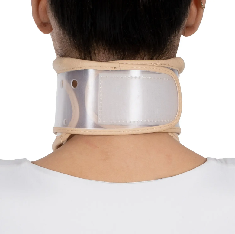Adjustable PVC Cervical Collar || طوق الربقة داعم للذقن القابل للتعديل - Image 2