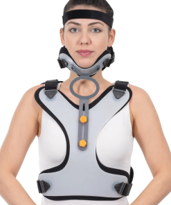 Alternative view of Minerva Cervical Thoracic Orthosis || مينيرفا تقويم الصدر العنقي