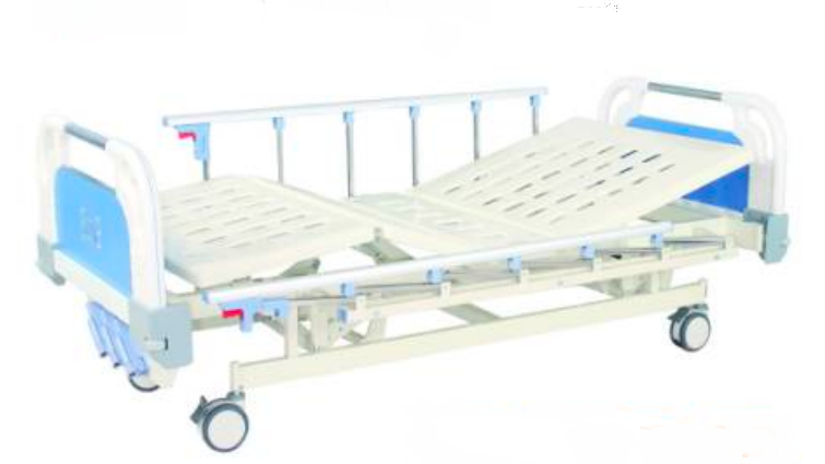 Three function manual hospital bed || سرير يدوي بثلاث وظائف